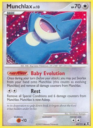 Munchlax (69) - 69/106 [Rising Rivals] Reverse Holofoil