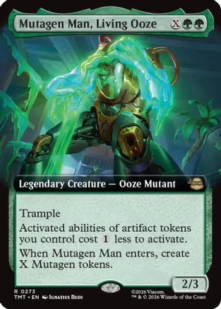 Mutagen Man, Living Ooze (Extended Art) [Teenage Mutant Ninja Turtles] Foil