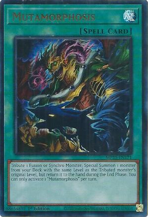 Mutamorphosis [MP25-EN171] Ultra Rare 1st Edition