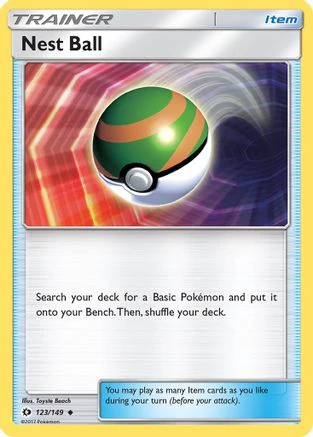 Nest Ball - 123/149 [SM Base Set]