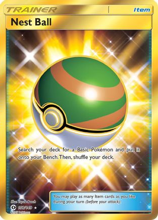 Nest Ball (Secret) - 158/149 [SM Base Set] Holofoil