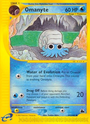 Omanyte - 41/144 [Skyridge]