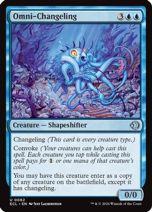 Omni-Changeling [Lorwyn Eclipsed] Foil