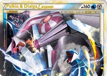 Palkia & Dialga Legend (Top) - 101/106 [Triumphant] Holofoil