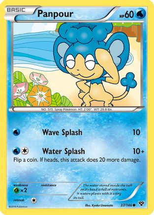 Panpour - 37/106 [XY Base Set] Reverse Holofoil