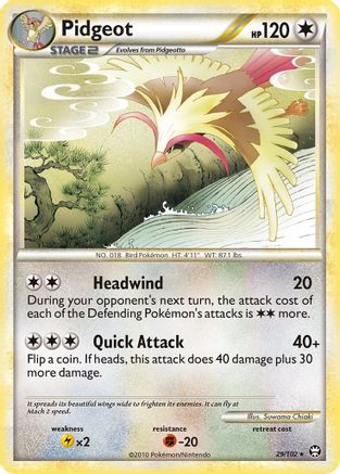 Pidgeot - 29/106 [Triumphant] Reverse Holofoil