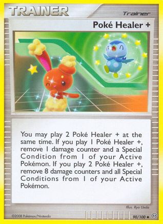 Poke Healer + - 90/106 [Stormfront] Reverse Holofoil