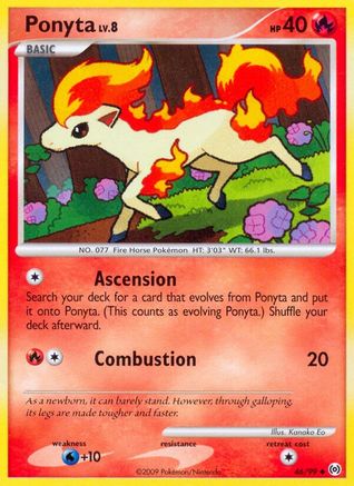 Ponyta (46) - 46/106 [Arceus] Reverse Holofoil