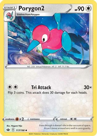 Porygon2 - 117/198 [SWSH06: Chilling Reign]
