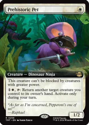 Prehistoric Pet (Extended Art) [Teenage Mutant Ninja Turtles]