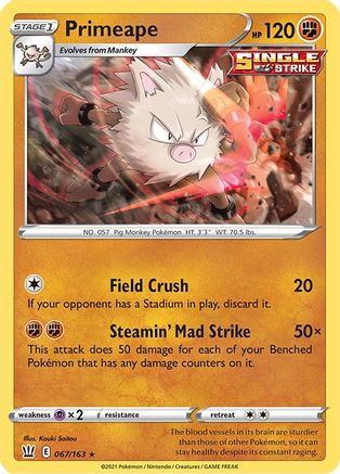 Primeape - 67/163 [SWSH05: Battle Styles]