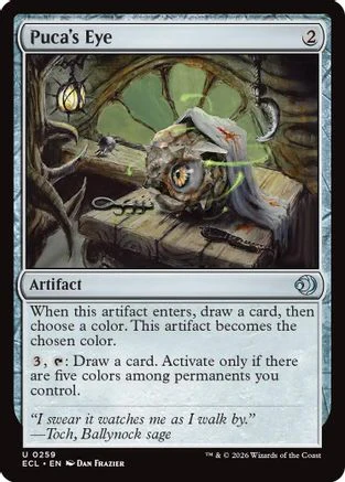 Puca's Eye [Lorwyn Eclipsed] Foil