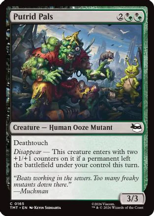 Putrid Pals [Teenage Mutant Ninja Turtles] Foil