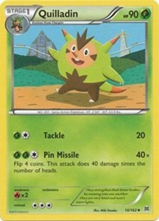 Quilladin - 10/106 [XY - BREAKthrough] Reverse Holofoil
