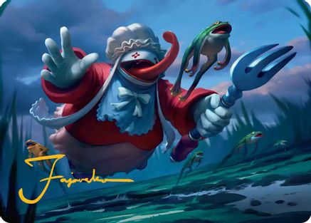 Quina, Qu Gourmet Art Card (Gold-Stamped Signature) [Art Series: FINAL FANTASY]
