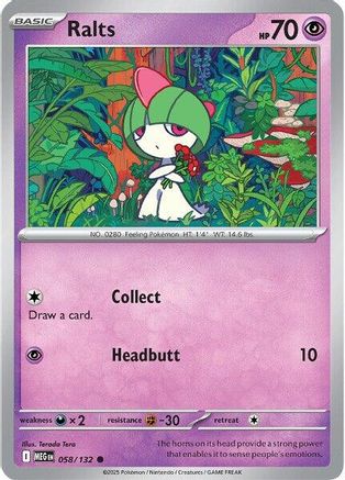 Ralts - 58/null [ME01: Mega Evolution]