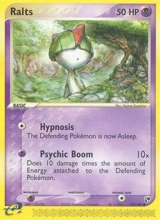 Ralts - 74/109 [Sandstorm] Reverse Holofoil