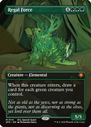 Regal Force (Borderless) [Special Guests] Foil