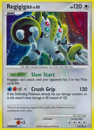 Regigigas (15) - 15/106 [Legends Awakened] Reverse Holofoil