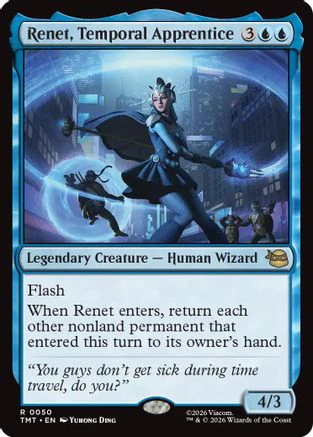 Renet, Temporal Apprentice [Teenage Mutant Ninja Turtles] Foil