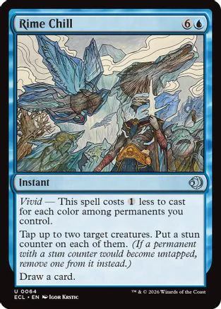 Rime Chill [Lorwyn Eclipsed] Foil