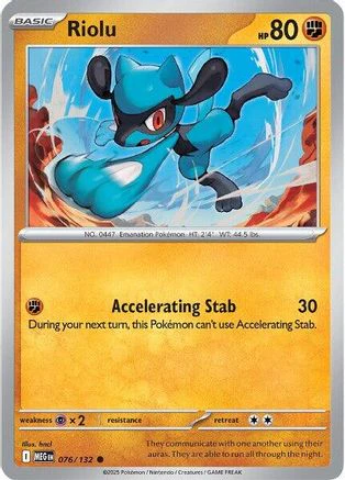 Riolu - 76/null [ME01: Mega Evolution] Reverse Holofoil