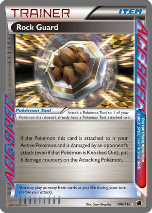 Rock Guard - 108/106 [Plasma Freeze] Holofoil