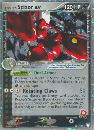 Rocket's Scizor ex - 101/109 [Team Rocket Returns] Holofoil