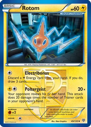 Rotom (Team Plasma) - 49/108 [Plasma Storm]