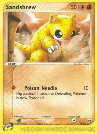 Sandshrew - 75/109 [Sandstorm]