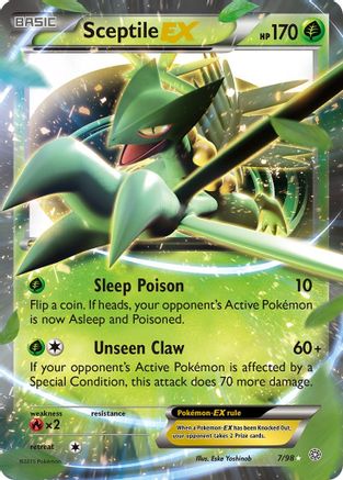 Sceptile EX - 7/106 [XY - Ancient Origins] Holofoil