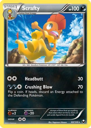 Scrafty - 68/108 [Dark Explorers]