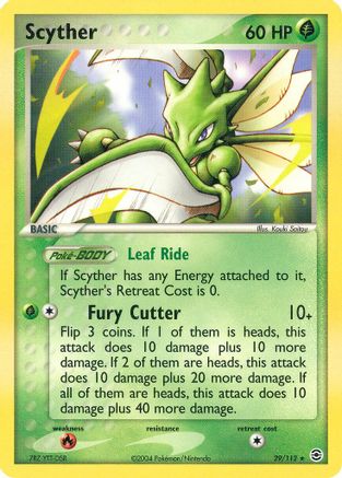 Scyther - 29/112 [FireRed & LeafGreen]