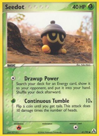 Seedot - 61/92 [Legend Maker] Reverse Holofoil