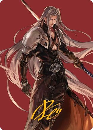 Sephiroth, Fabled SOLDIER Art Card (Gold-Stamped Signature) [Art Series: FINAL FANTASY]