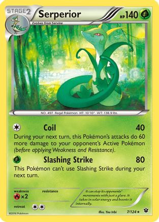 Serperior - 7/124 [XY - Fates Collide]