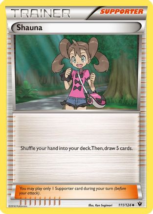 Shauna - 111/124 [XY - Fates Collide] Reverse Holofoil