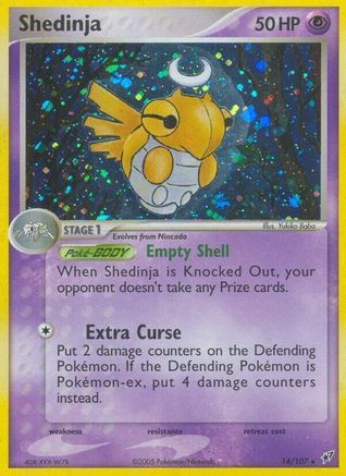 Shedinja - 14/107 [Deoxys] Reverse Holofoil