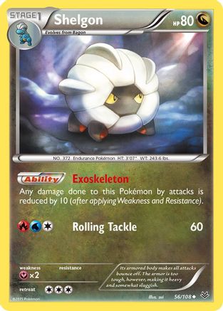 Shelgon - 56/106 [XY - Roaring Skies]