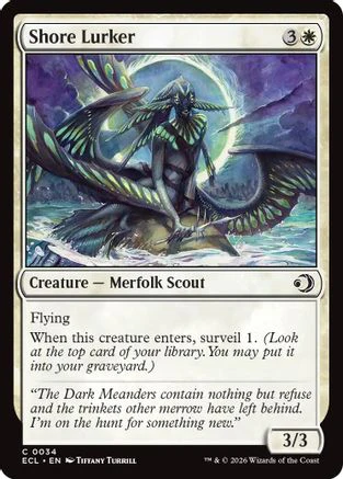 Shore Lurker [Lorwyn Eclipsed] Foil