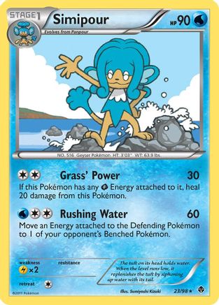 Simipour - 23/98 [Emerging Powers] Reverse Holofoil