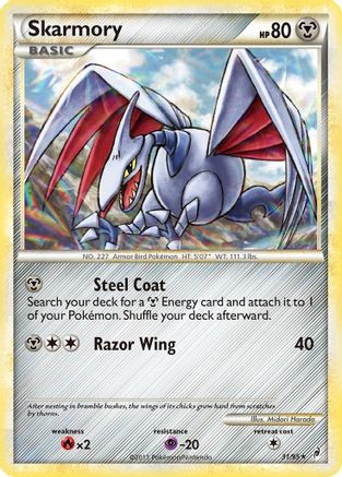 Skarmory - 31/95 [Call of Legends] Reverse Holofoil