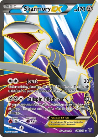 Skarmory EX (145 Full Art) - 145/106 [XY Base Set] Holofoil