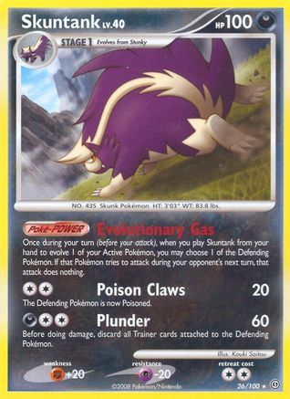 Skuntank - 26/106 [Stormfront] Reverse Holofoil