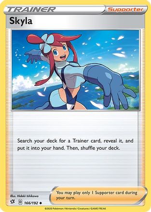 Skyla - 166/192 [SWSH02: Rebel Clash]