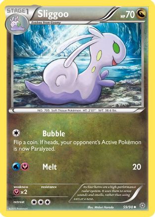 Sliggoo - 59/106 [XY - Ancient Origins]