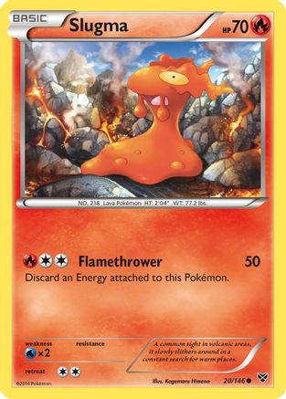 Slugma - 20/106 [XY Base Set]