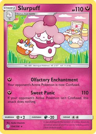 Slurpuff - 154/236 [SM - Cosmic Eclipse]