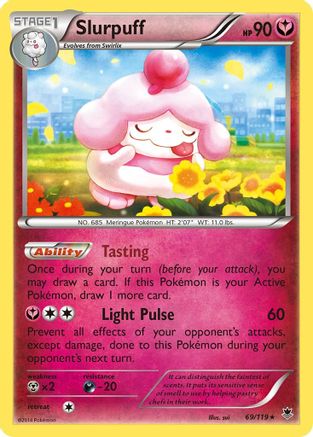 Slurpuff - 69/106 [XY - Phantom Forces] Reverse Holofoil