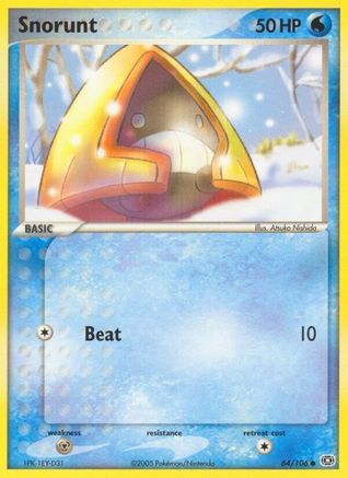 Snorunt - 64/106 [Emerald]